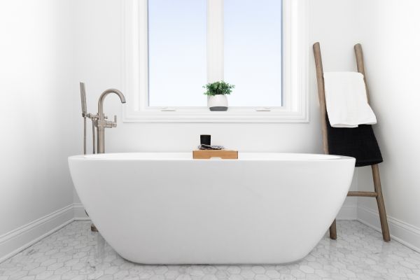 Freestanding Tub Installation in Galena